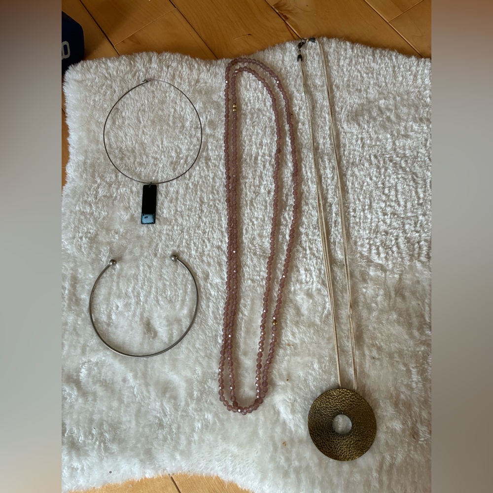 Five necklaces